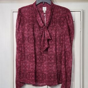 🆕️ Joie Sheer Paisley Blouse